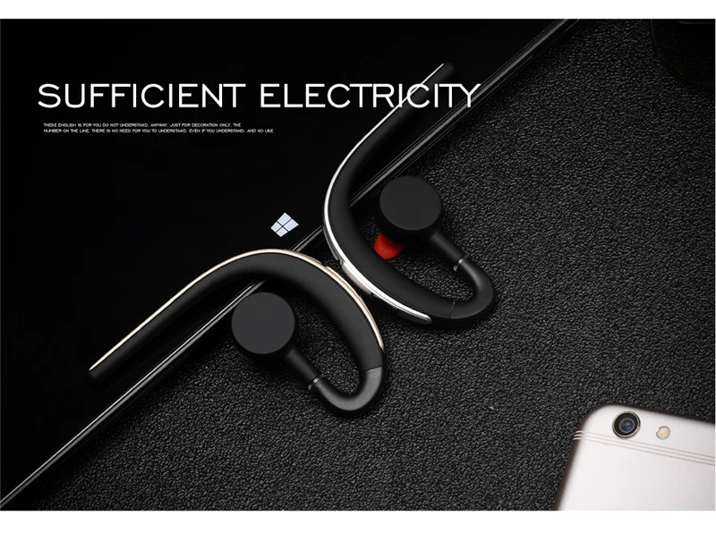 FineBorn Bluetooth Earphones Headsets Handsfree Wireless Bluetooth Headphones Noise Cancellation Sweatproof Sports Music Earbud (6)