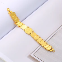 Модный классический браслет с монетами, мусульманские монеты, браслет для женщин, Ближний Восток, арабские ювелирные изделия, аксессуары, подарки