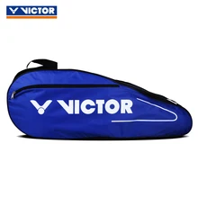 VICTOR рюкзак для ракеток, спортивная сумка для бадминтона, на одно плечо(для 6 Ракеток), сумка для ракеток, Спортивная PG-581F, 75*28*13 см