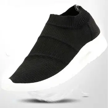 

2018 new Spring/Autumn New models men shoes 2018 fashion comfortable youth running shoes For Male soft mesh design lazy shoes