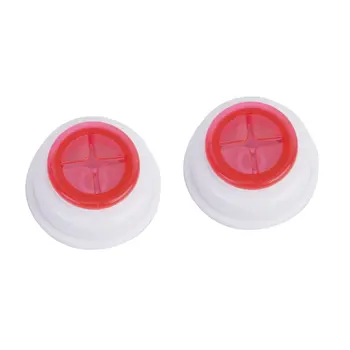 

New 2Pcs Pink Cloth Tea Towel Holder Rubber Push In