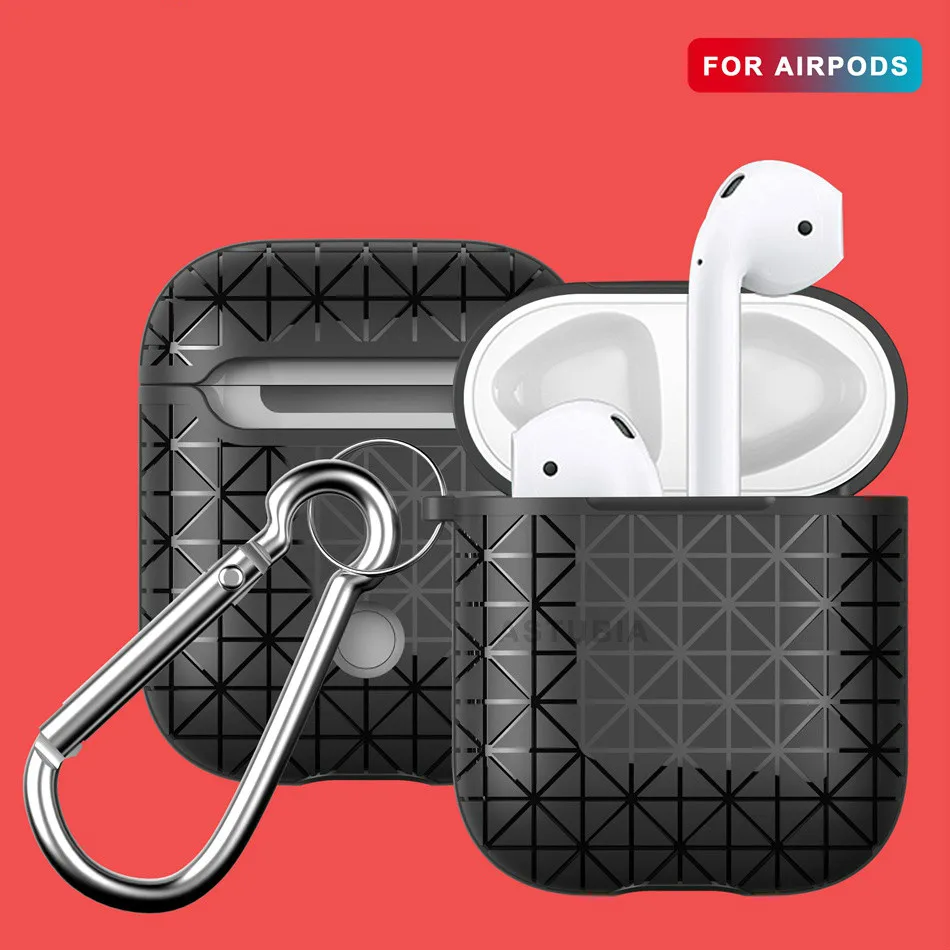 Чехол для наушников Apple Airpods чехол силиконовый Беспроводной Bluetooth наушники