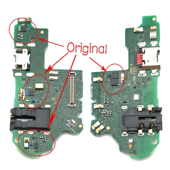 

5 Pcs/Lot, For Huawei P Smart Plus 2019 Charger Board For Huawei Enjoy 9S POT-AL00a USB Charging Port Connector Dock PCB Flex