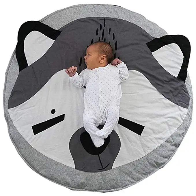 MOTOHOOD 95cm Cartoon Baby Infant Creeping Mat Playmat Blanket Play Game Mat Room Decoration Baby Play Mat Toys Blanket  (4)