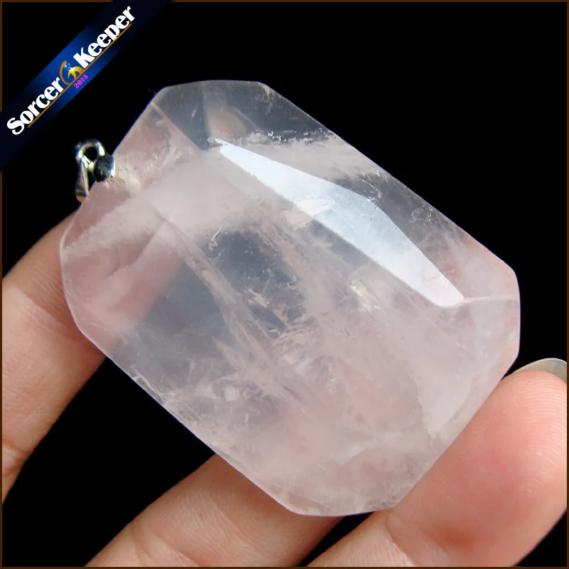 Crystal Necklace &amp Pendant Collier Femme Collar Mujer Natural Stone Rose Quartzs Beads Women Accessories bijou Jewelry LS979 | Украшения