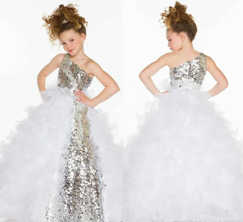 Silver Dresses for Little Girls