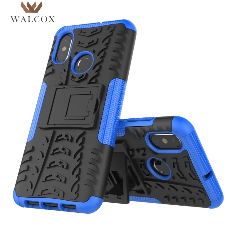 

Walcox Cases For Xiaomi Mi 8 Pro Case Cover for Xiaomi Mi 8 Mi8 Case Coque kickstand Housings PC and TPU