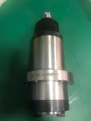 Bt30 мотор шпинделя Номинальная частота вращения 10000 об./мин. Максимальная скорость 12000 об./мин. 90 мм диаметр УВД шпинделя