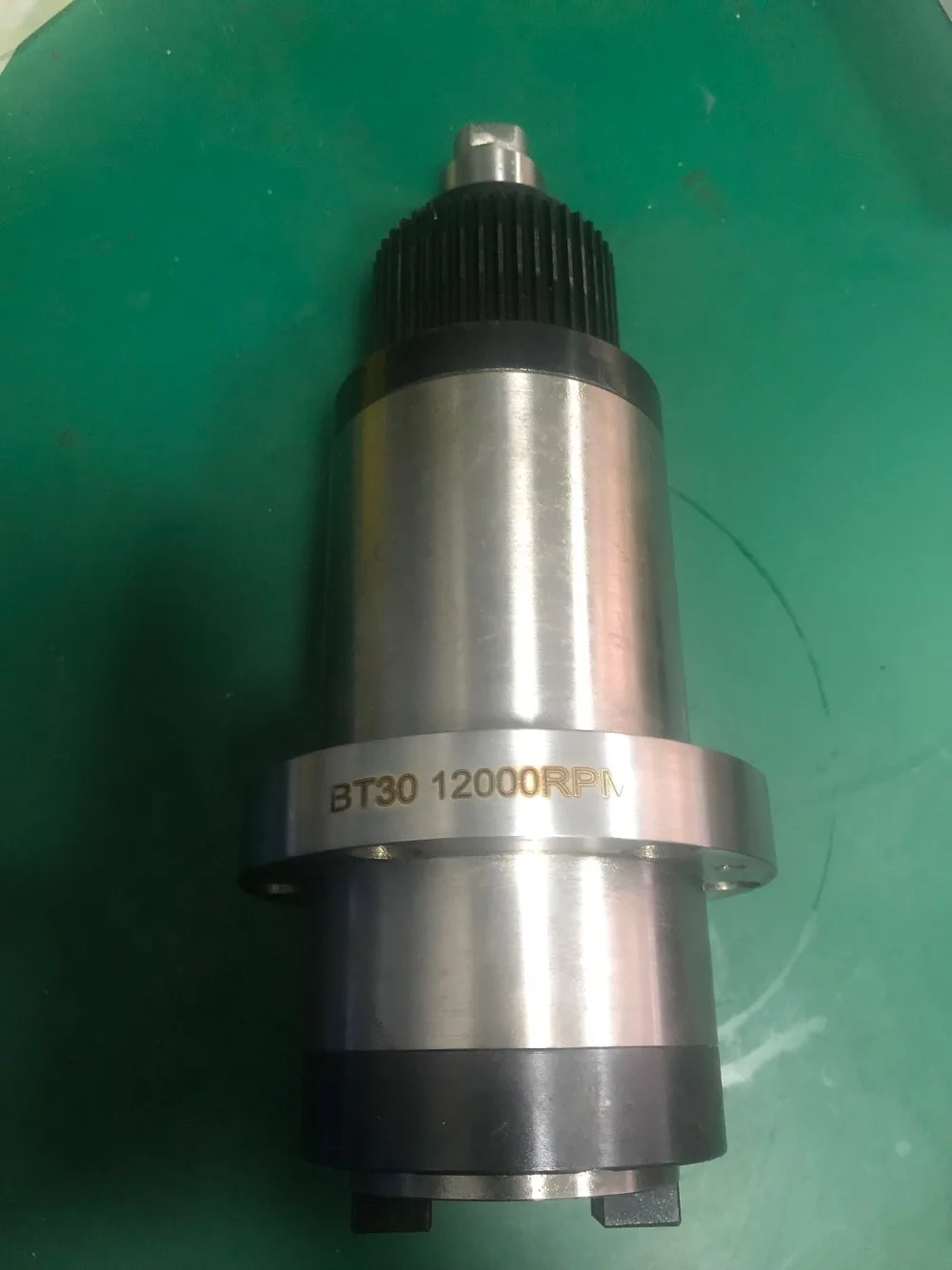 

bt30 spindle motor rated speed 10000rpm max speed 12000rpm 90mm diameter ATC spindle
