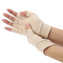 Компрессионные перчатки против артрита, легкие удобные перчатки для ухода за здоровьем, терапевтические перчатки, дизайнерские инструменты для ухода за полпальца