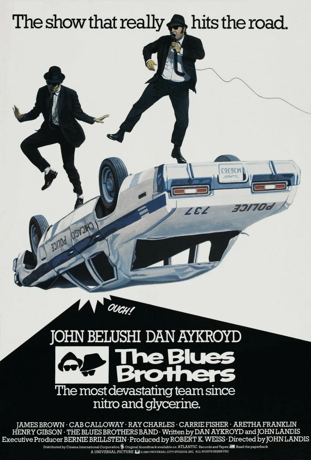 

THE BLUES BROTHERS Movie SILK POSTER Decorative painting 24x36inch