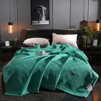 Solid Color Soft Quilts Coverlet Bed Quilt Comforter Cover Washable Quilted Adults Lattice Pattern Bedding Duvet Summer Quilts