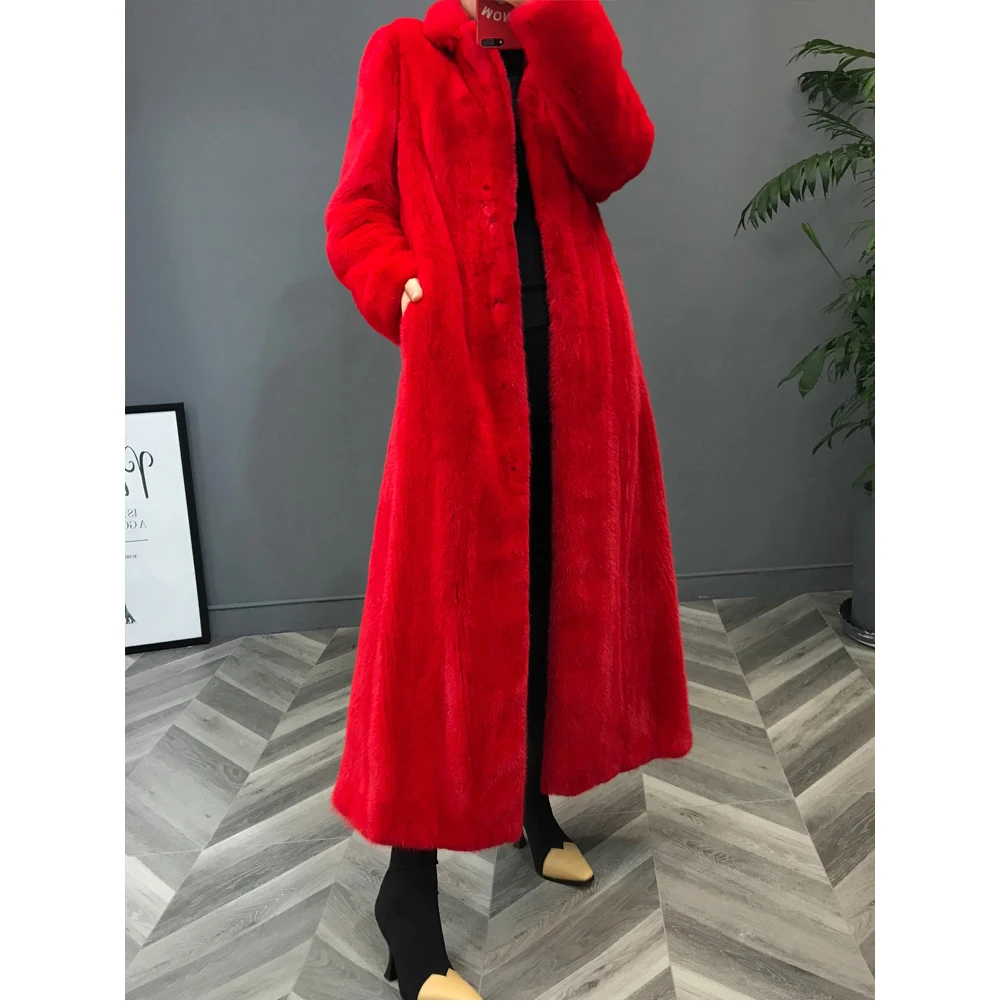 Faux Fur - Red Long