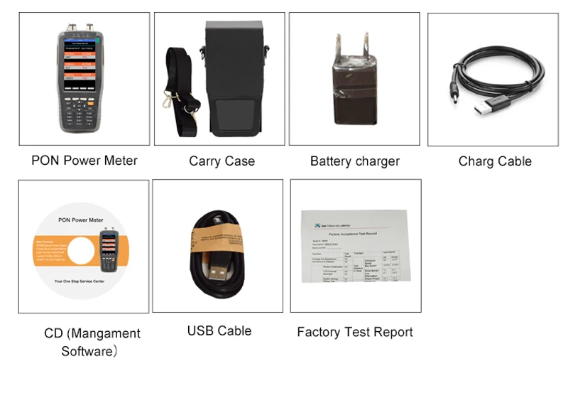 Guyang hn70b-ov1 PON Мощность метр PON Тесты инструмент с + 1 МВт VFL + оптический Мощность метр (850,1300, 1310,1490, 1550, 1625nm)