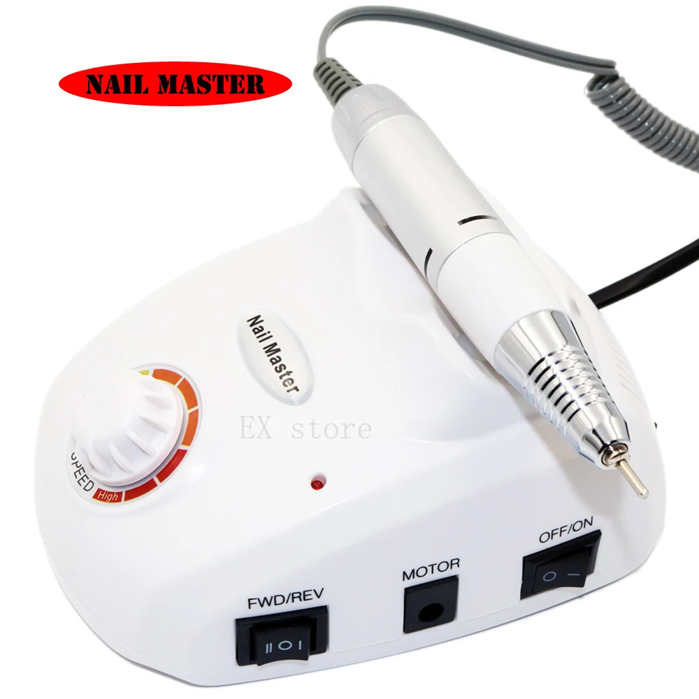 White nail drill nail master pedicure machine professional manicure