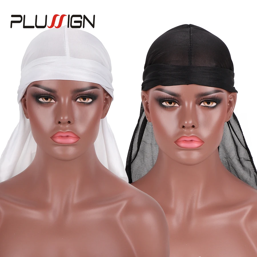 Мужская блестящая бандана plusugn новые модные мужские головные уборы Durag парики на