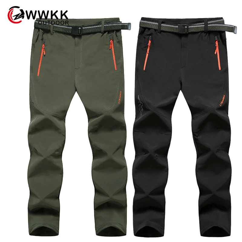 

Outdoor Hiking Pants Rain Pants Men Walking Quick Dry Breathable Pant Mountaineering Travel Bike Riding Rain Waterproof Trousers