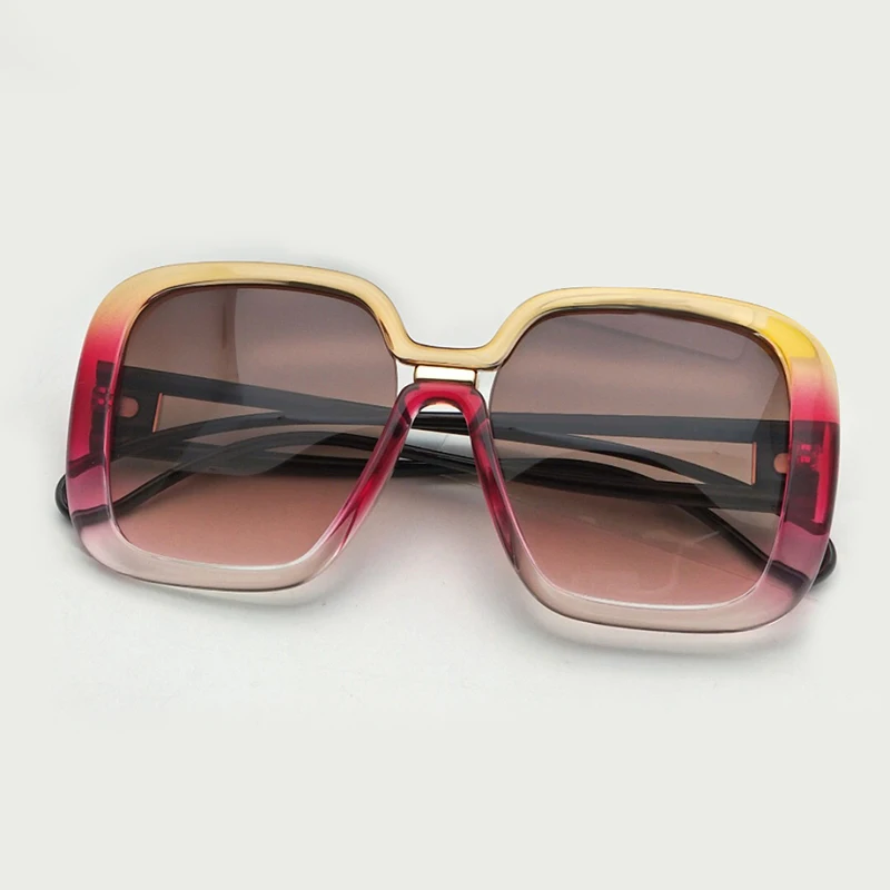 Квадратные Солнцезащитные очки для женщин Новинка 2018 года Fashioin брендовая Дизайнерская обувь Высокое качество Óculos De Sol Feminino Винтаж модные