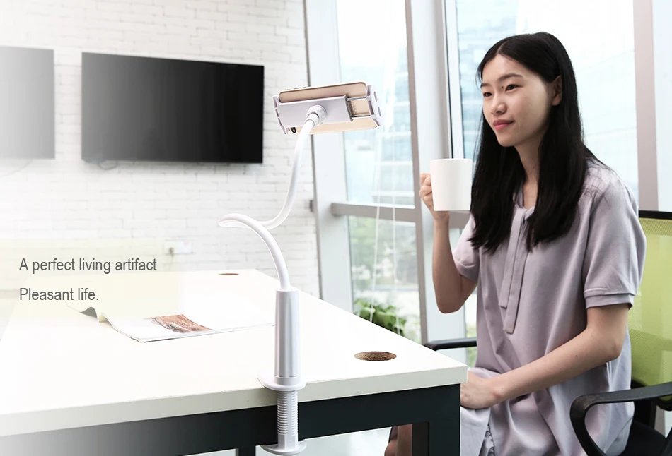 Holder Stand For iPhone 6 6Plus 7 7Plus 5 Holder For iPad Desk Tablet PC Stands  (6)