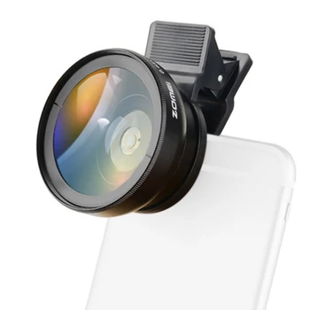 

ZOMEI Mobile Phone Camera Macro Lens 37mm 0.45X Wide Angle Clip-on Universal for Cell Phone iphone 7/7s Samsung Android ios
