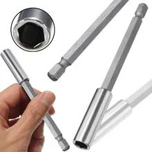 1/4 ''шестигранным хвостовиком Магнитная отвертка бит держатель удлинитель отвертки 60/75/100/150 мм удлинитель