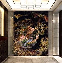 Beibehang европейском стиле сад картина маслом фото обои 3d для стен Papel де Parede 3D фото обои 3d дома украшения
