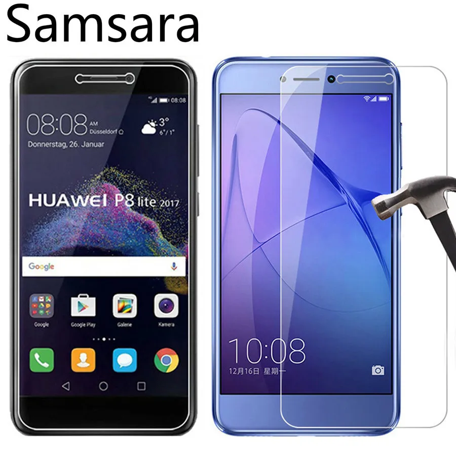 Защитная пленка 2.5D Arc для Huawei Honor 8 Lite защита экрана 9H закаленное стекло премиум