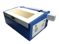 Резец лазера 110 V/220 V резиновый штамп с голубым и белым цветом
