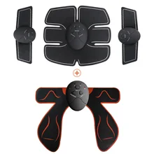 Унисекс EMS тренажер для бедер Электрический мышечный Стимулятор бытовой беспроводной ягодицы брюшной ABS стимулятор фитнес массажер для тела