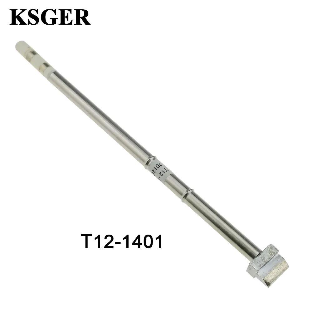 KSGER T12-1401 1402 1403 STM32 O светодиодный/светодиодный паяльная станция DIY сварочный наконечник паяльник для FX951 Hand8S Инструменты для ремонта расплава олова - Цвет: 1pcs T12-1401