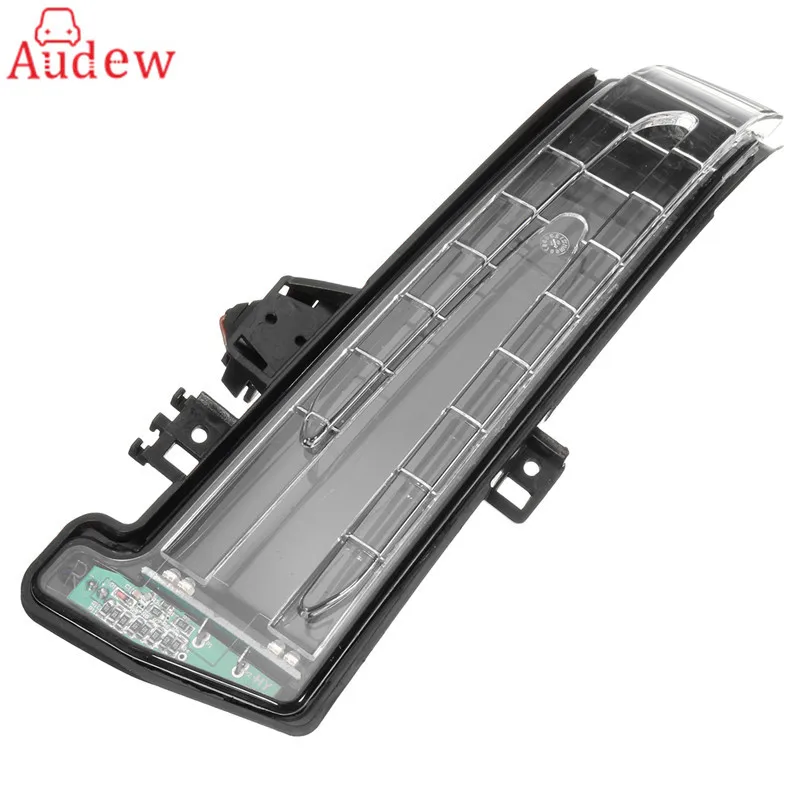

1Pcs Left Side Yellow Car Side Mirror Turn Signal Light lens For Mercedes W204 W212 W221