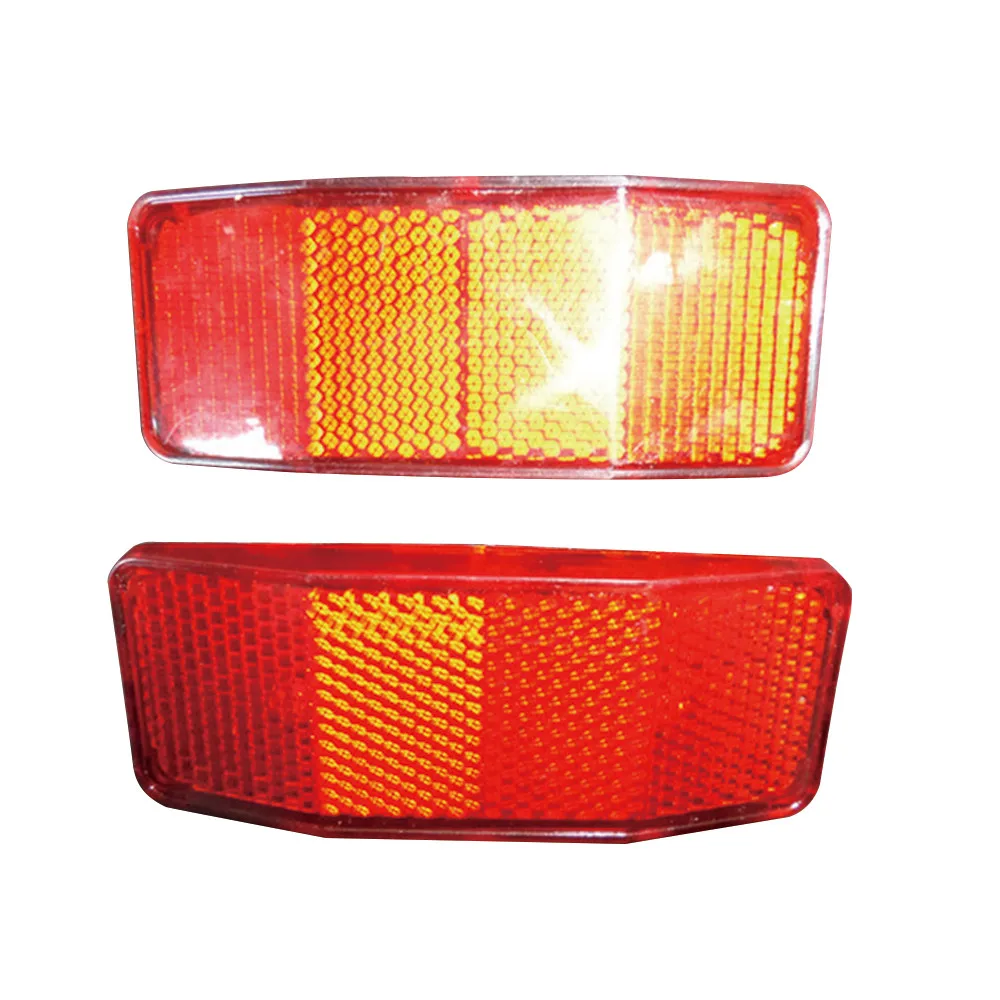 

Bicycle Rack Tail Safety Caution Warning Reflector Disc Panier Rear Reflective flashlight for bicycle