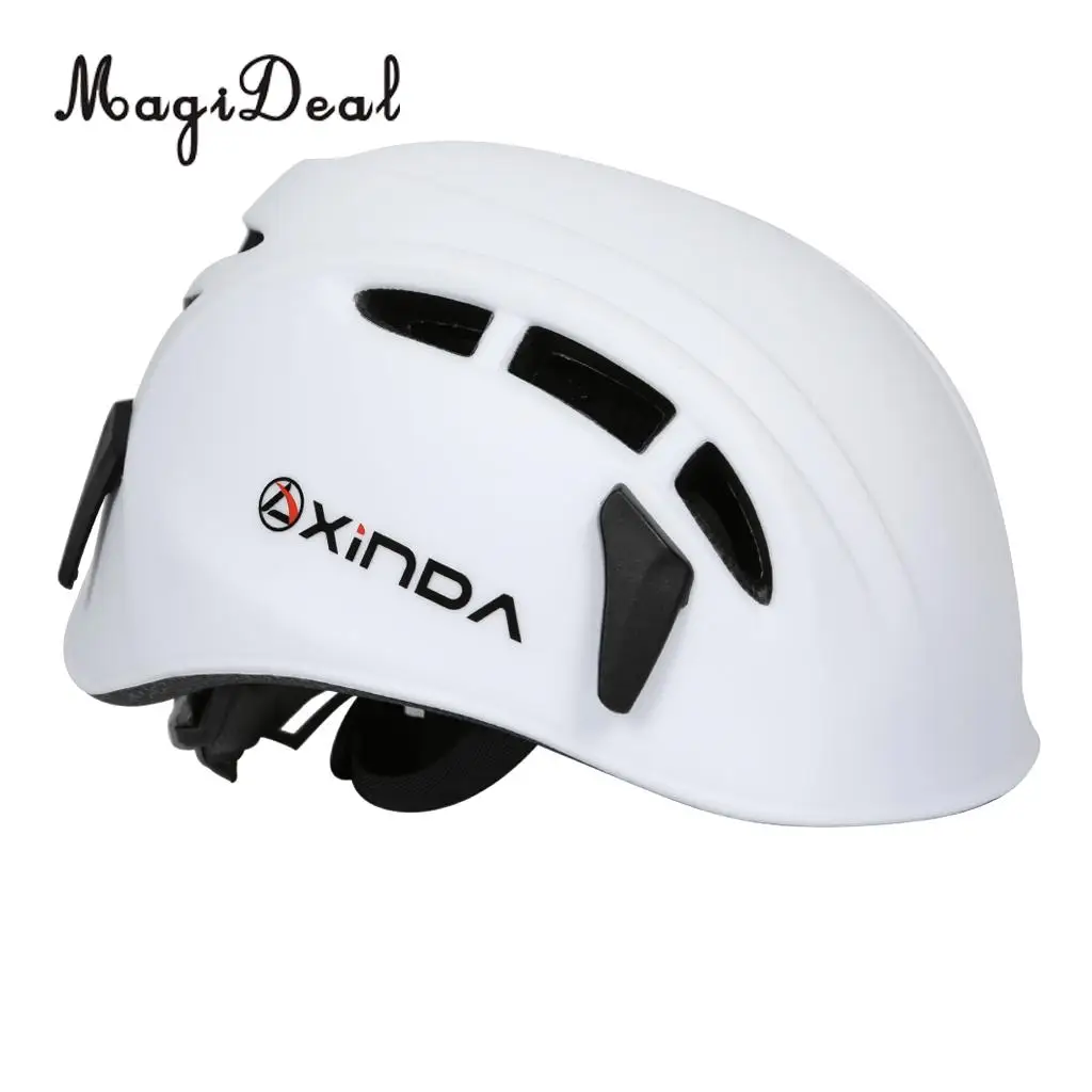 MagiDeal Safety Helmet Rock Climbing Tree Caving Kayaking Rappel Rescue Hard Hat for Outdoor Mountaineer Helmet Protective Gear