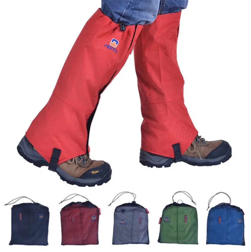 Outdoor Snow Shoes Leg Cover Hiking Boot Gaiters Walking Waterproof Antitear Oxford Cloth Leg