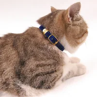 Cat Collar With Bell Safety Cat Collars Puppy Dog Collar For Cats Small Dogs Kittens Solid Pet Collar Chihuahua Products YS0032 2