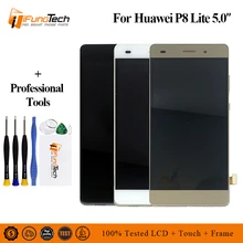 LCD For Huawei P8 Lite LCD Display Touch Screen Digitizer Assembly Replacement ALE-L04 ALE-L21 For 5.0 LCD For Huawei P8 Lite LCD Display Touch Screen Digitizer Assembly Replacement ALE-L04 ALE-L21 For 5.0