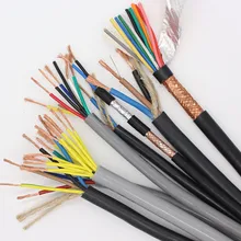 Экранирующая линия RVVP5 6 7 core 24AWG 22AWG 20AWG сигнал медный сердечник контрольный провод