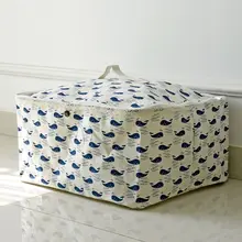 Хлопковое одеяло мешок для сбора утолщение для хранения коробка, корзина для хранения корзина для мусора домашних косметических средств, бочки для хранения