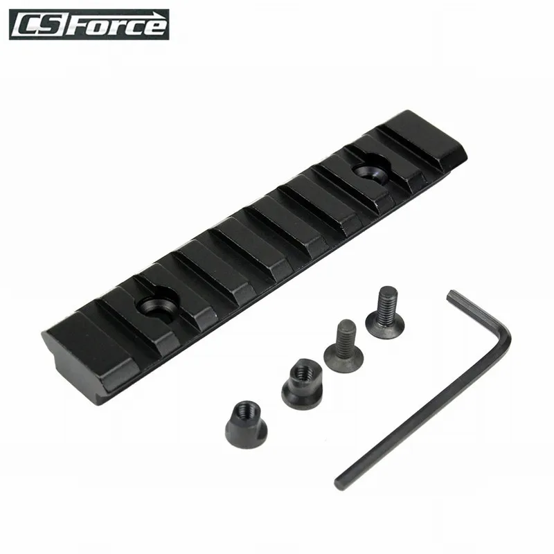 

9 Slots Tactical Picatinny Weaver 101mm Rail Adapter Mount Base Aluminium Alloy Shooting Hunting Gun Scope Equipment Accessory