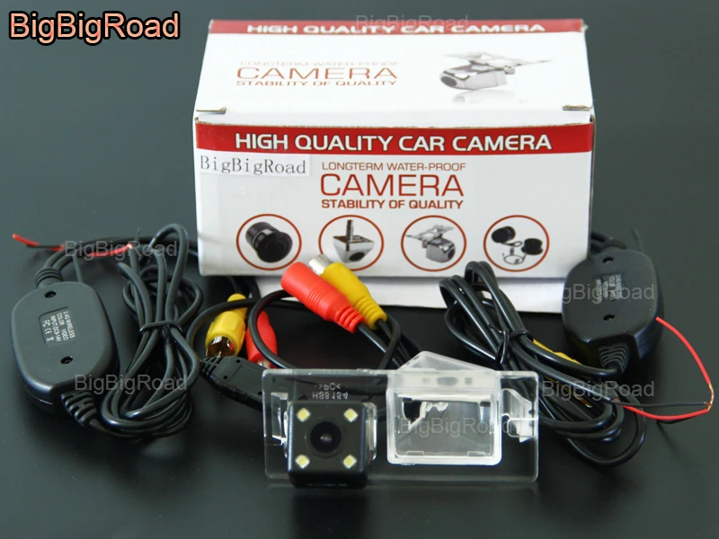 BigBigRoad для FIAT 500 Freemon 2009- беспроводная камера заднего вида резервная обратная парковочная камера ночного видения