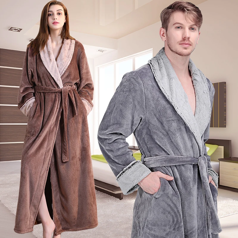 Buy New Women Thermal Luxury Flannel Extra Long Bath