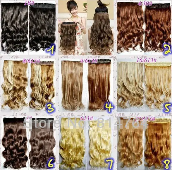 New Arrival New Design Noble Gold Synthetic Weave Hair Blonde