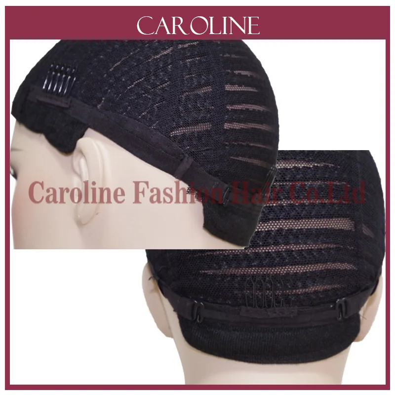 Cornrow Wig Caps For Making Wigs With Adjustable Strap Braided Cap For Weave Wig Rosa Hair Products Women Hairnets Easycap 6039