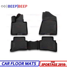 Для Kia Sportage-автомобильные Затопленные коврики, ковры, Авто Пол, пылезащитный, противоскользящий, автомобильный Стайлинг, защита интерьера