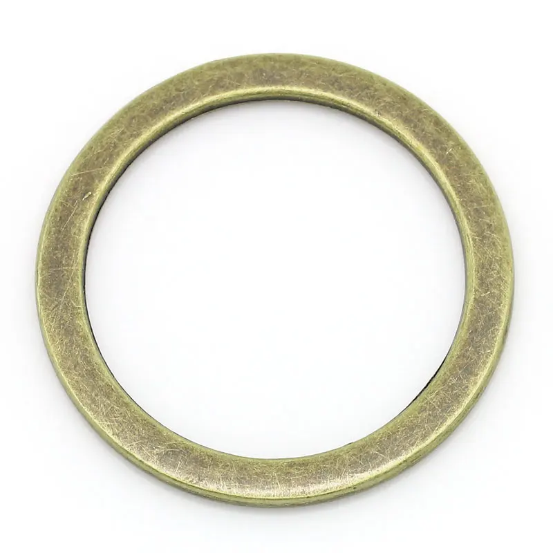 

Closed Jump Rings Antique Bronze 3.3cm(1 2/8") Dia,3PCs new