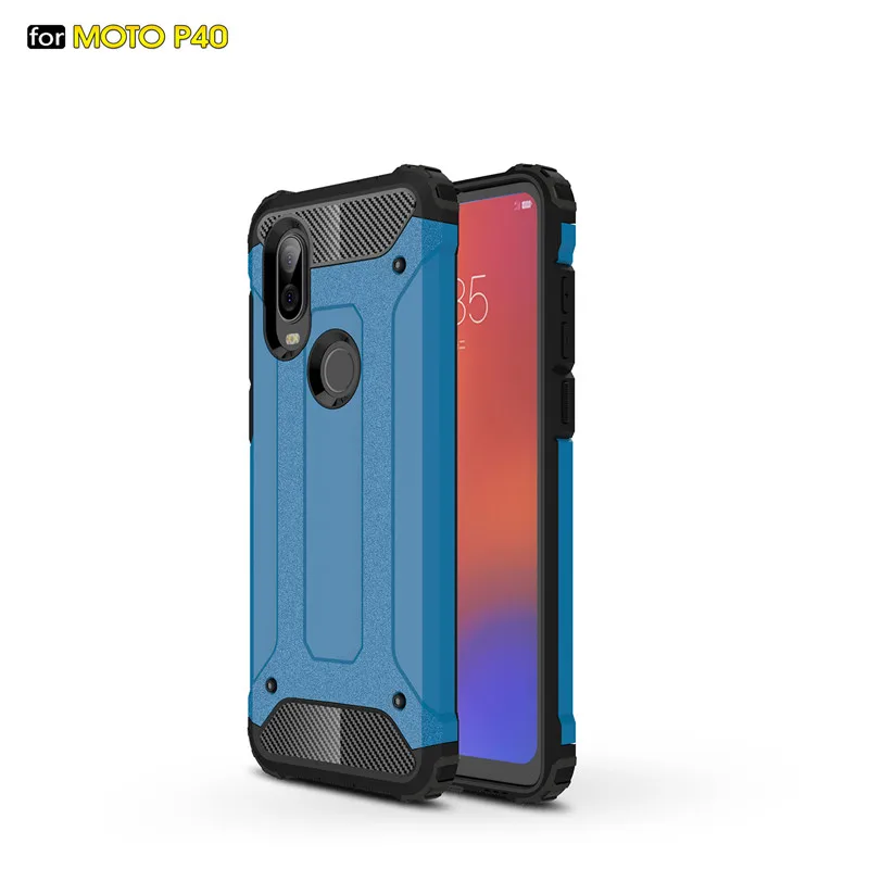 Чехол для Motorola Moto P40 новый роскошный противоударный чехол смартфона задняя