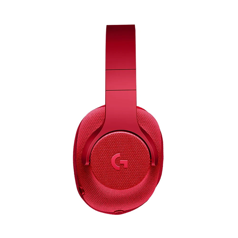 Logitech G433 игровая консоль + ПК/игровая бинауральная головная повязка красный