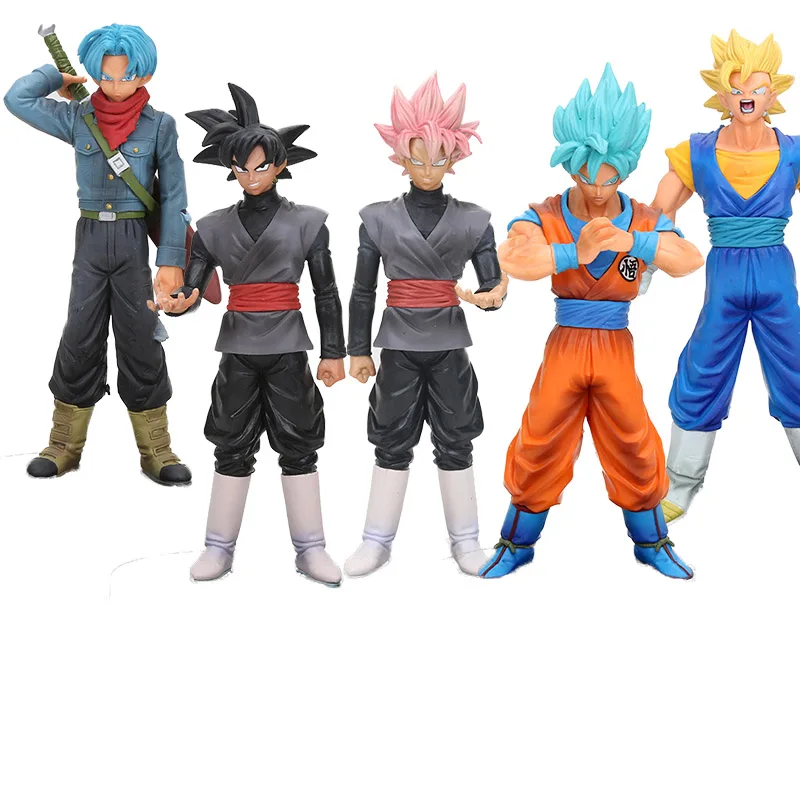 goku figure 18 20cm Dragon Ball DBZ DXF Trunks Super Saiyan Goku Black