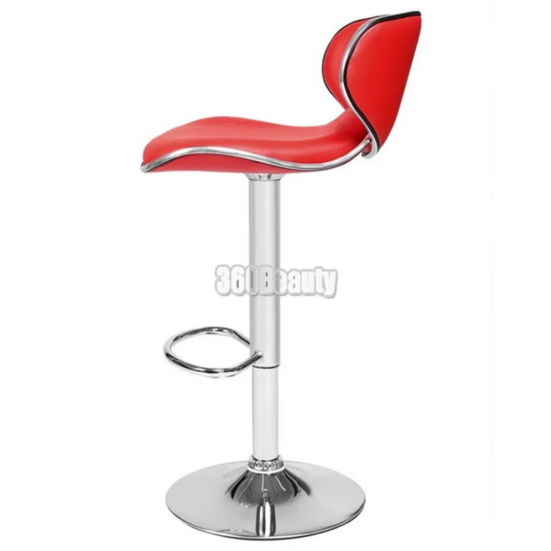 Homdox 1 Pair 360 Degree Swivel Bar Chair Faux Leather Kitchen Breakfast Bar Stool Chrome Base Adjustable Lift Chair N25A* Homdox 1 Pair 360 Degree Swivel Bar Chair Faux Leather Kitchen Breakfast Bar Stool Chrome Base Adjustable Lift Chair N25A*
