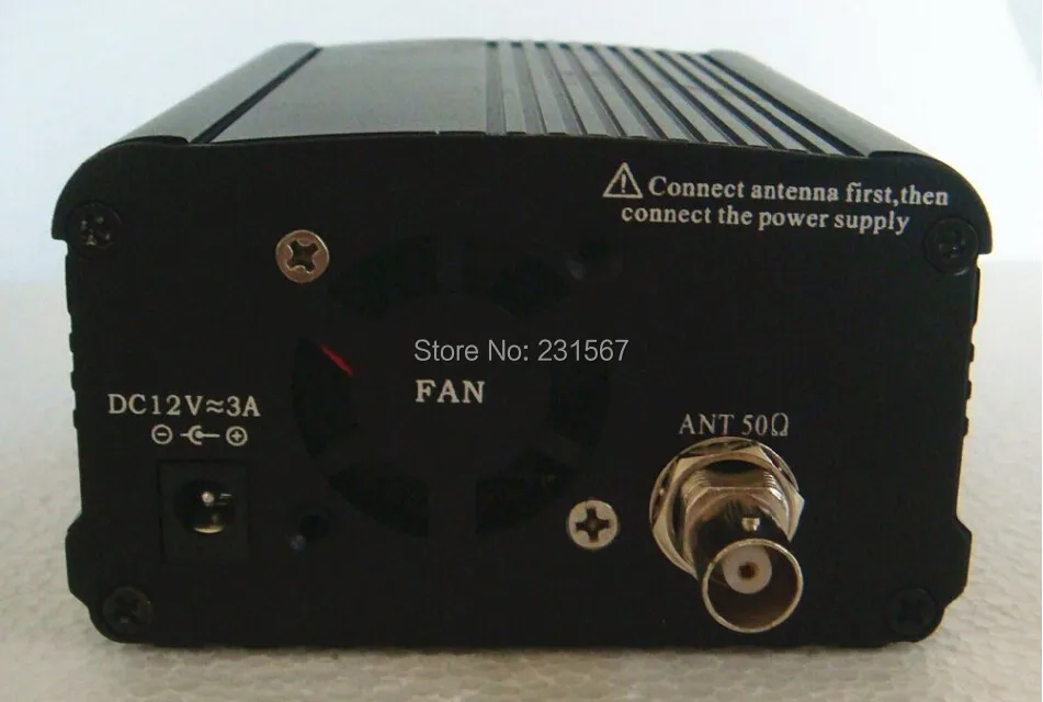 Новое поступление! 7 Вт FM стерео вещание радио передатчик для радиостанции